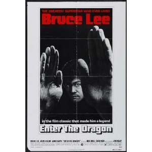   Poster Movie E 27x40 Bruce Lee John Saxon Jim Kelly