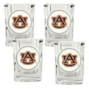  Auburn Tigers NCAA 4pc Shot Glass Set: Sports & Outdoors