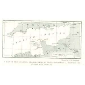    1920 England Channel Islands Jersey Guernsey Sark 