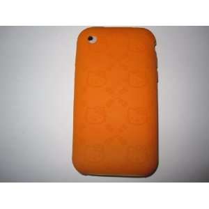  I Phone 3G 3GS light weight Hello Kitty Stamped Silicone 