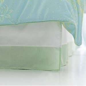   Serena & Lily Marina Citrine Wide Band Bedskirt Queen