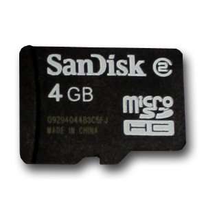  SanDisk 4GB microSD Card   No Adapter Electronics