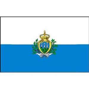  San Marino Flag 3ft x 5ft Patio, Lawn & Garden