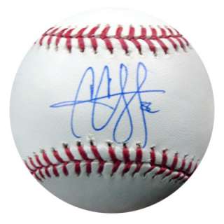 CC SABATHIA AUTOGRAPHED SIGNED MLB BASEBALL MLB HOLO YANKEES  