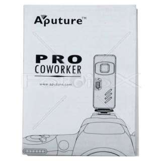 Aputure COWORKER Wireless Remote,Fujifilm S3 S5 Pro  