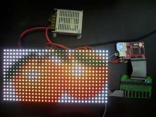 LED RGB Full Color Message Display Scrolling Sign DIY  