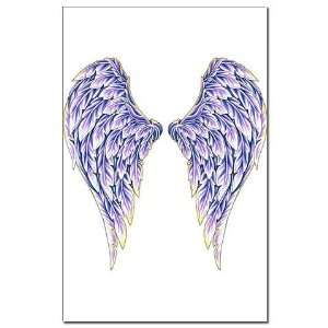  Purple Angel Wings Fantasy Mini Poster Print by  