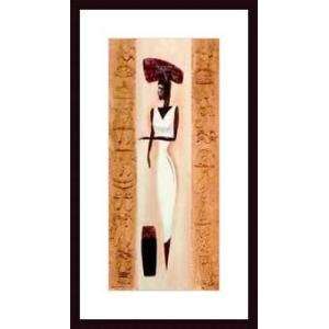   Nubian I   Artist Alfred Gockel  Poster Size 27 X 11