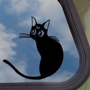  SAILOR MOON Black Decal Luna Cat Car Truck Window Sticker 