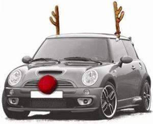 Rudolph The Red Nose Reindeer Christmas Car Costume Auto Outfit  