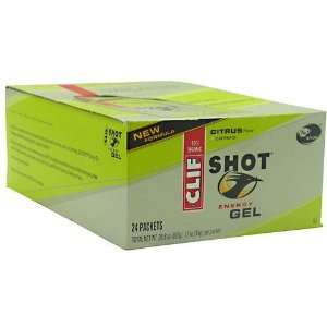  Clif Bar Energy Gel, Citrus, 24 1.2 oz (34g) packets (Energy 