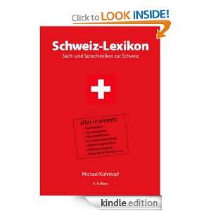 Schweiz Lexikon Sach  und Sprachlexikon zur Schweiz 4. Auflage 