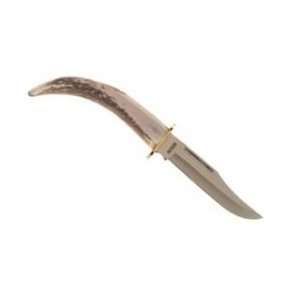  Silver Stag Deep Valley Point Knife w/ Sheath Sports 