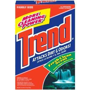 Trend Powder Detergent, Fresh Clean Scent, 77 oz (Pack of 4):  