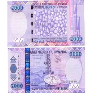  Rwanda 2007 2000 Francs, Pick 32 