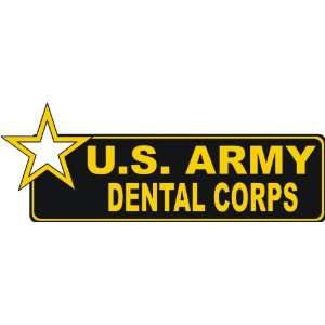  United States Army Dental Corps Bumper Sticker Decal 6 