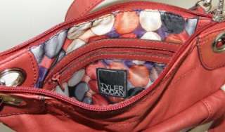 NEW TYLER RODAN RED CROSSBODY BAG WITH COIN PURSE WALLET CLUTCH 