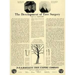  1930 Ad F. A. Bartlett Tree Experts Vicks Nuwud Heal 