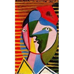    Pablo Picasso   32 x 54 inches   Mujer vuelta hacia la derecha