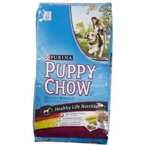  Purina Puppy Chow Healthy Morsels Dog Food 34lb: Pet 