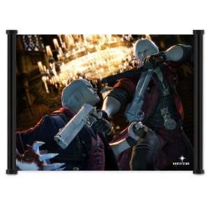  Devil May Cry 4 Game Fabric Wall Scroll Poster (21x16 
