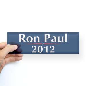  Ron Paul 2012 Political Bumper Sticker by  Arts 