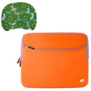  Asus Eee PC 12 inch Notebook Orange Carrying Sleeve 