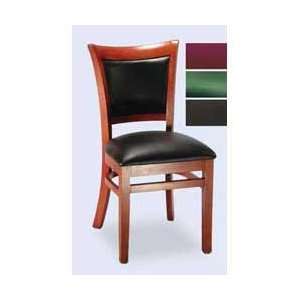  DHC Enterprises 279D 04 BLACK VINYL Upholstered Side Chair 