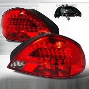    99 05 PONTIAC GRAND AM LED TAIL LIGHTS RED/SMOKE Automotive