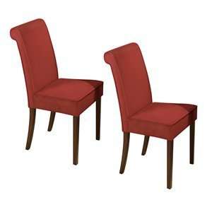 Jofran 888 402KD Rollback Upholstered ChairSet Dining Chair,:  