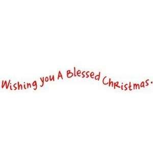  Tots Blessed Christmas   Unmounted Rubber Stamps Arts 