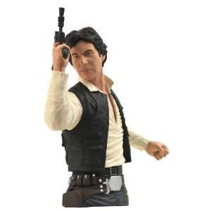  Diamond Select Star Wars: Han Solo Bust Bank: Toys & Games
