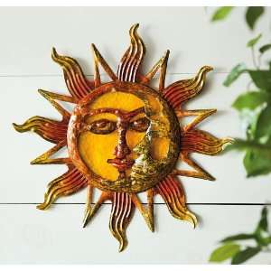  Sun Glass and Metal Wall Décor