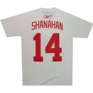  Detroit Red Wings Brendan Shanahan T Shirt Reebok: Sports 