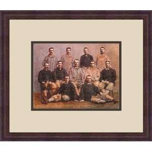  The Chicago Base Ball Club by Harpers Weekly   Framed 