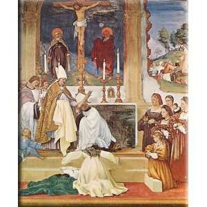  Vestiture of St Bridget 25x30 Streched Canvas Art by Lotto 
