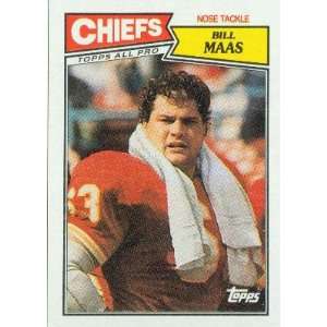  1987 Topps #169 Bill Maas   Kansas City Chiefs (Football 