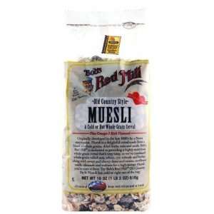  Bobs Red Mill  Muesli Old Country Style Cereal, 18oz 