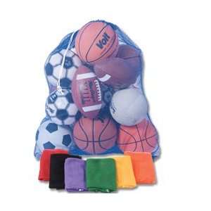  Heavy Duty Mesh Equipment Bag   Colors (EA): Sports 