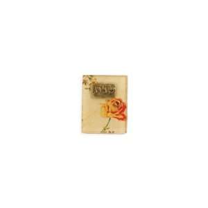  Match Box with Yellow Rose