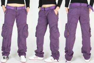 NWT Match ladies cargo pants Lt.blue purple SZ M,L,XL  