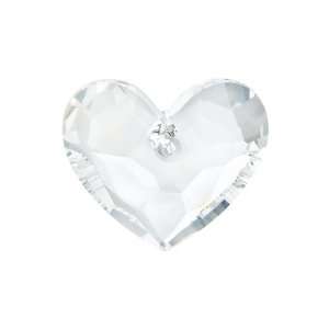  6264 28mm Truly in Love Heart Pendant Crystal: Arts 