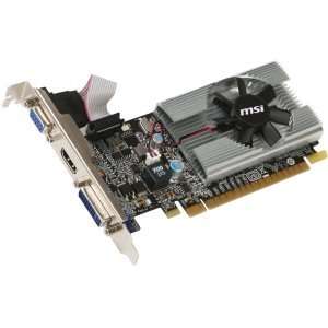  New   MSI N210 MD1G/D3 GeForce 210 Graphic Card   589 MHz 