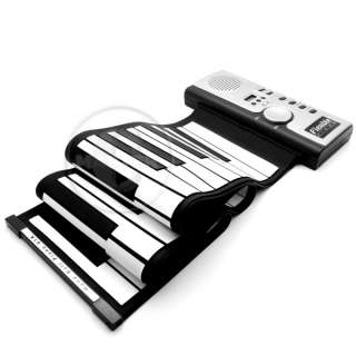 THICK PADDED 61 KEYS MIDI TO GO ROLL UP PIANO KEYBOARD  