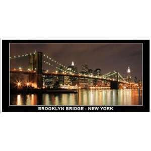  Brooklyn Bridge, New York by Viktor Balkind   2 1/2 x 5 
