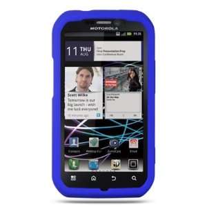  VMG Motorola Photon 4G   Blue Soft Silicone Skin Case [In 