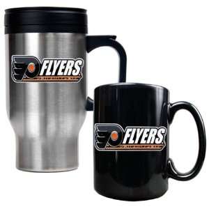  Philadelphia Flyers Coffee Cup & Travel Mug Gift Set 