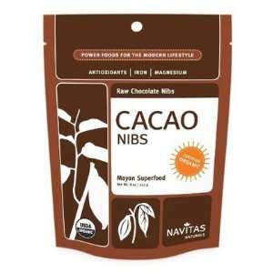 Navitas Naturals Organic Raw Chocolate Nibs, 16 oz, 2 ct (Quantity of 