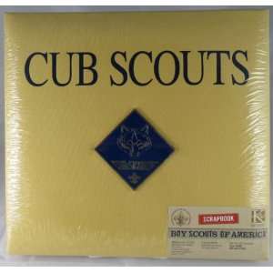  K&C Company 12x12 Cub Scout Scrapbook Yellow Blue