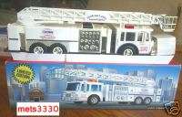 1996 CROWN AERIAL TOWER FIRE TRUCK HOOK AND LADDER TOY  